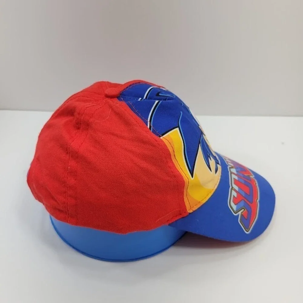 Sonic The Hedgehog Hat Cap Snap Back Kid Size